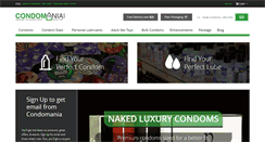 Desktop Screenshot of condomania.com